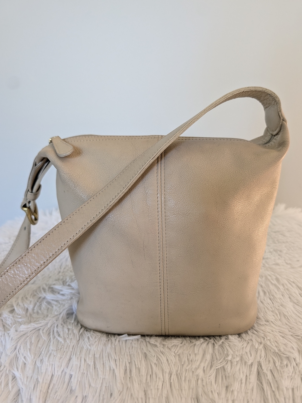 Vintage Coach Soho Mini Bucket 4148 Leather Bag 1997